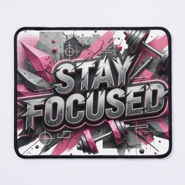 Item preview, Cool Colorful STAY FOCUSED designed and sold by dazzlemakers.