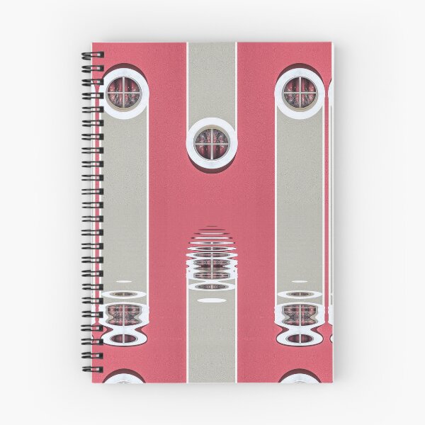 Item preview, pink round windows rippled urban architecture design designed and sold by mister-john.
