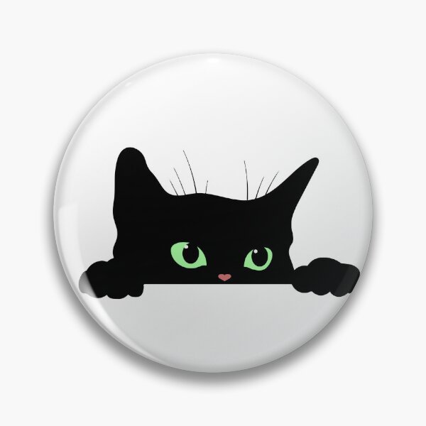 Item preview, black cat  designed and sold by Borublue.