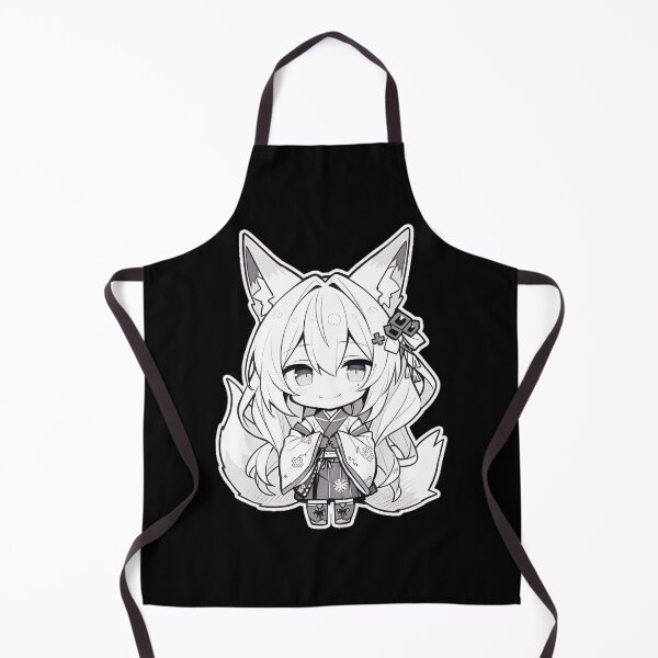 Item preview, Cute Chibi Kitsune Japanese Fox Spirit Art LIMITED EDITION designed and sold by Geraldo Gonzalez.
