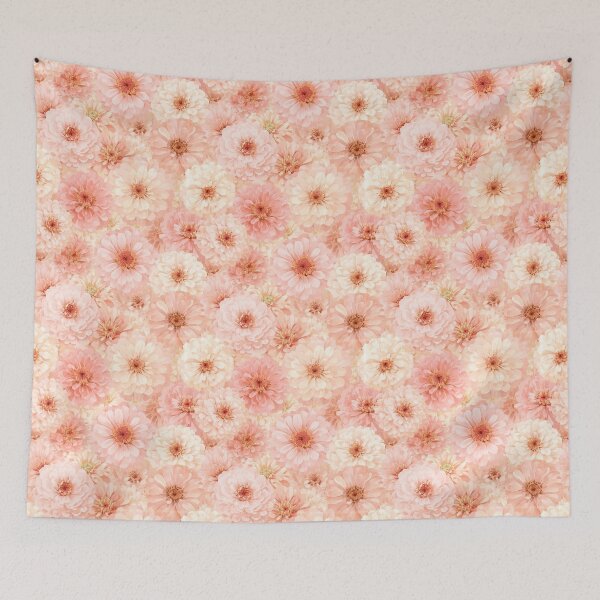 Item preview, Petaled Zinnia Texture - Tropical Flower Pattern - Christmas Gifts For Him designed and sold by RoyalStarsPatts.
