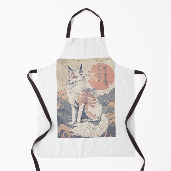 Item preview, Japanese Kitsune Art - Starlight Trickster Fox Celestial Design ⭐⭐⭐⭐⭐ designed and sold by Geraldo Gonzalez.