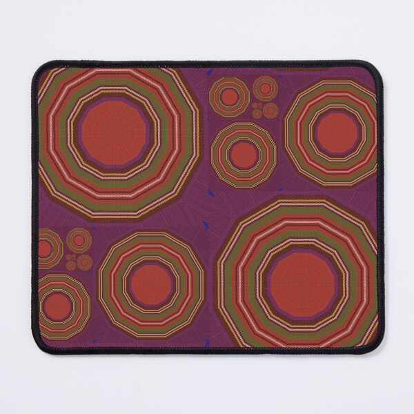 Item preview, Royal Stewart Tartan Hexadecimal Reflect Fibonacci Tile Fractartan designed and sold by Cathedral of Curiosity.
