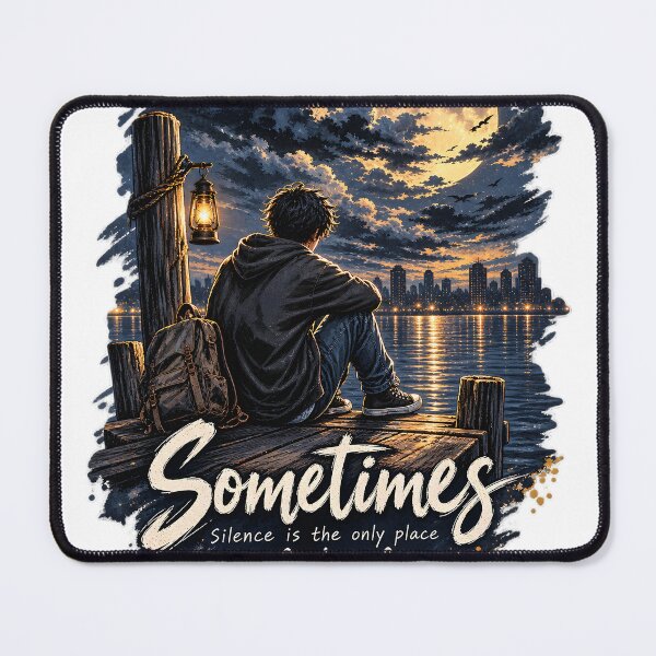 Item preview, Sometimes Silence Is the Only Place I Feel Safe designed and sold by Tlion.