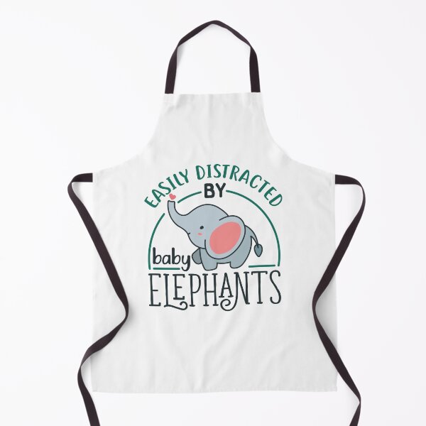 Item preview, Easily Distracted by Baby Elephants designed and sold by jaygo.