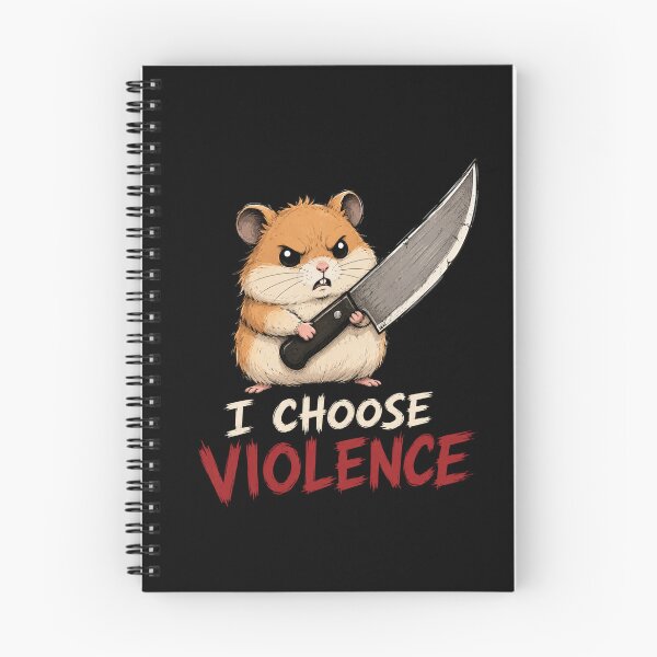 Item preview, I Choose Violence Hamster  designed and sold by TheEndDesign.