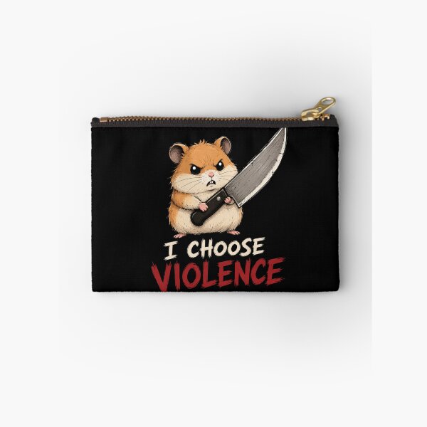 Item preview, I Choose Violence Hamster  designed and sold by TheEndDesign.