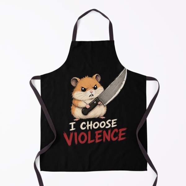 Item preview, I Choose Violence Hamster designed and sold by TheEndDesign.