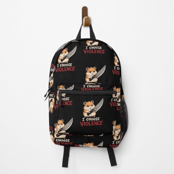 Item preview, I Choose Violence Hamster  designed and sold by TheEndDesign.