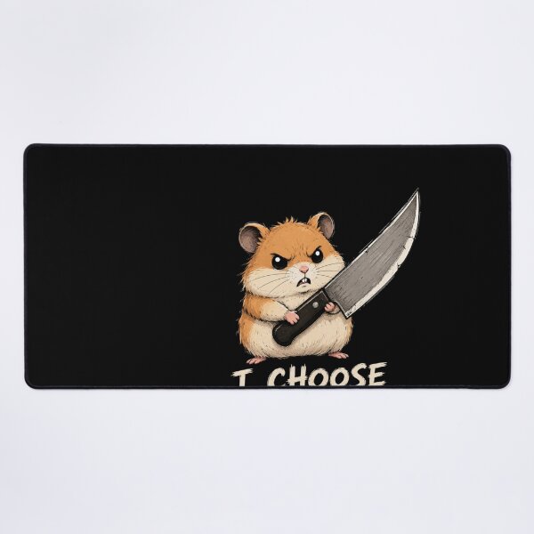 Item preview, I Choose Violence Hamster designed and sold by TheEndDesign.