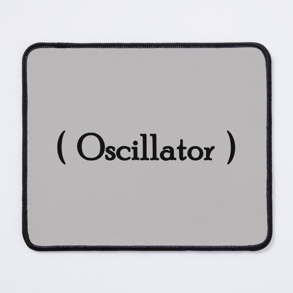 Item preview, Iconic Label - "Oscillator" Black Lettering designed and sold by cousinbessie.