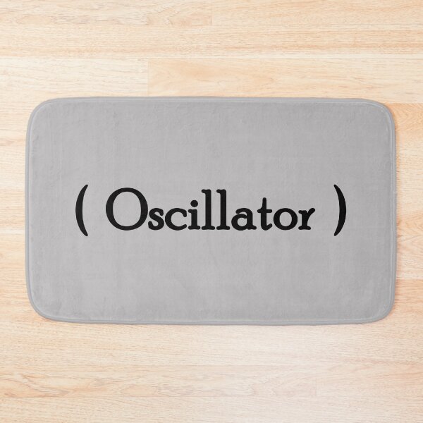 Item preview, Iconic Label - "Oscillator" Black Lettering designed and sold by cousinbessie.