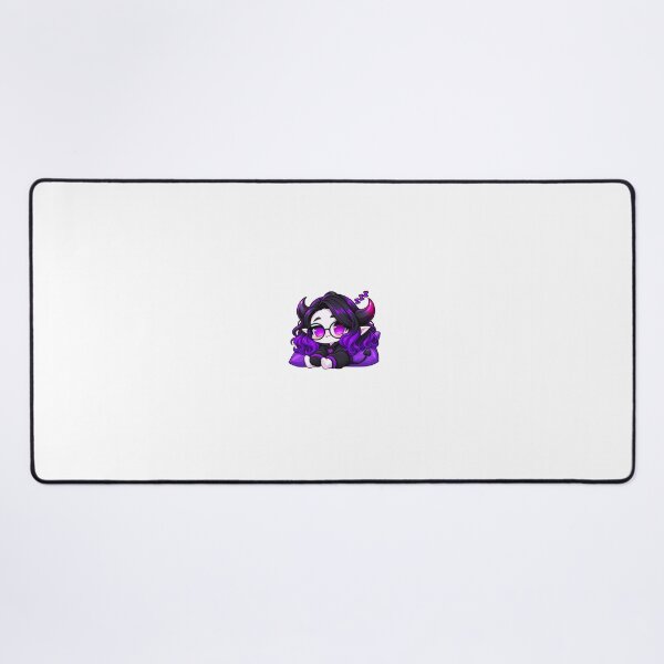 Item preview, Cute Purple Demon Girl Chibi Anime Fantasy Character designed and sold by Brandady.