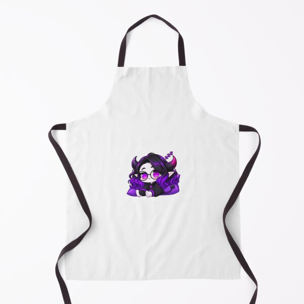 Item preview, Cute Purple Demon Girl Chibi Anime Fantasy Character designed and sold by Brandady.