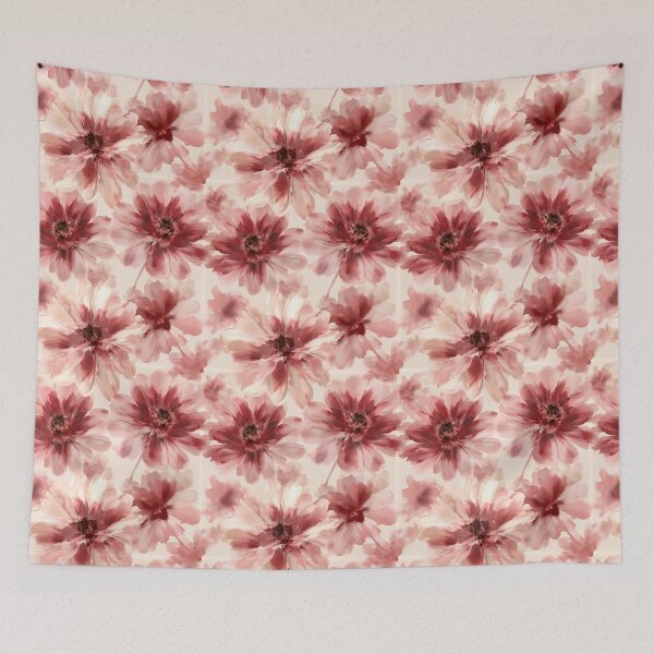 Item preview, Minimalistic Zinnia Texture  - Birth Flower Pattern - Christmas Gifts For Mom designed and sold by RoyalStarsPatts.