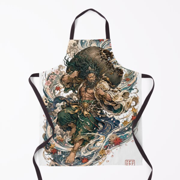 Item preview, Fujin – Lord of the Four Winds | Japanese Wind God Art designed and sold by kaxymax.