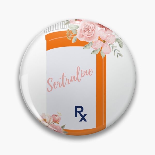 Item preview, Floral Sertraline Rx designed and sold by lizzieissorad.