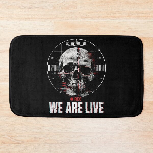 Item preview, WE ARE LIVE Glitch Skull Streetwear  designed and sold by Airmiro.