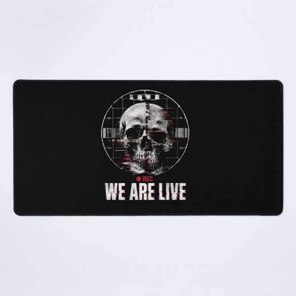 Item preview, WE ARE LIVE Glitch Skull Streetwear  designed and sold by Airmiro.