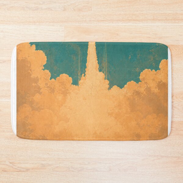 Item preview, Vintage Rocket Launch Retro Space Poster designed and sold by NordenPosters.