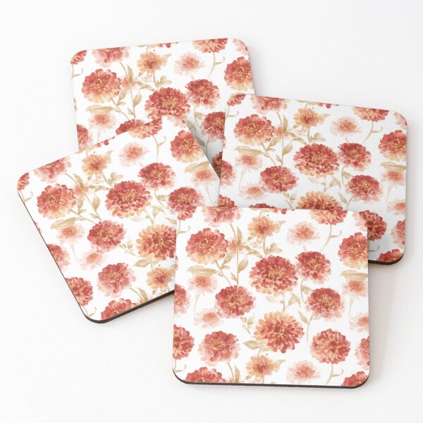 Item preview, Whimsical Zinnia Print - Tropical Flower Pattern - Christmas Gifts For Wife designed and sold by RoyalStarsPatts.
