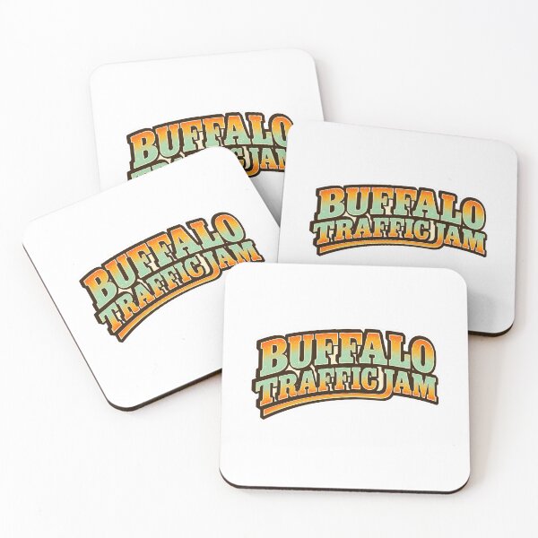 Item preview, Buffalo Traffic Jam Musician Band Artist Graphic designed and sold by FanFueledStickers.