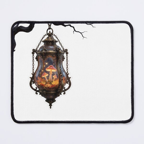 Item preview, Vintage Witchy Lantern – Enchanted Gothic Cottagecore Sticker designed and sold by AillustriaAK.