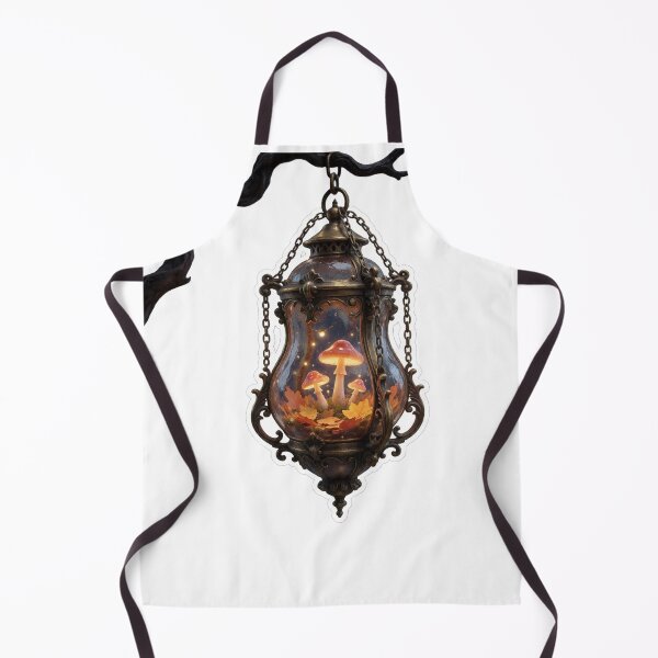 Item preview, Vintage Witchy Lantern – Enchanted Gothic Cottagecore Sticker designed and sold by AillustriaAK.