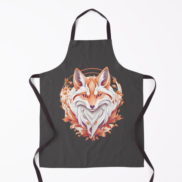 Item preview, Kitsune Japanese Folklore Nine Tailed Fox Aesthetic Art ⭐⭐⭐⭐⭐ designed and sold by Geraldo Gonzalez.