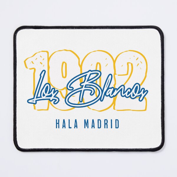 Item preview, Los Blancos Hala Madrid soccer vintage white designed and sold by Red-since-1892.