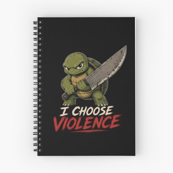 Item preview, I Choose Violence Turtle  designed and sold by TheEndDesign.