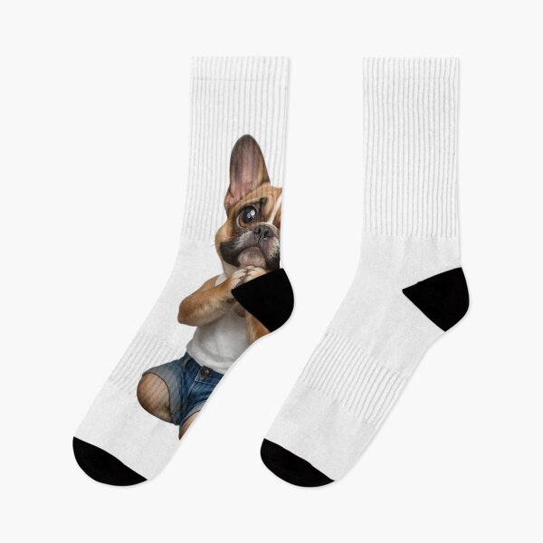 Item preview, Cute French Bulldog in summer outfit designed and sold by Agnisherl.