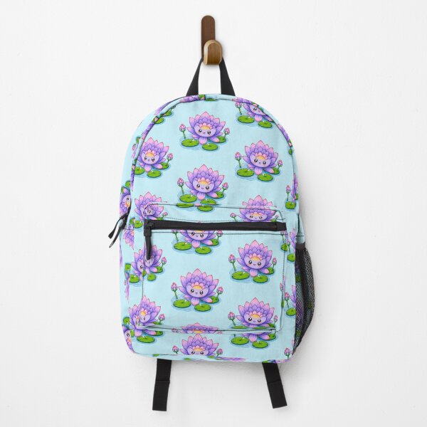 Item preview, Kawaii Blue Lotus | Cute Magical Plants & Pastel Nature Stickers designed and sold by UndergroundRavers.