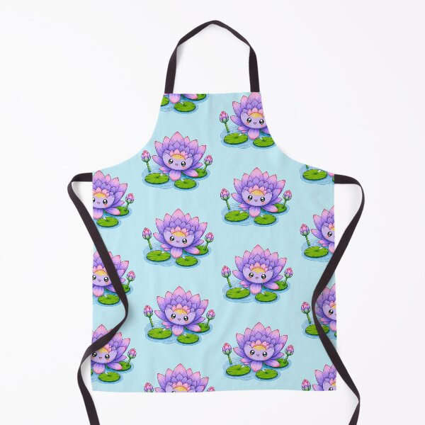 Item preview, Kawaii Blue Lotus | Cute Magical Plants & Pastel Nature Stickers designed and sold by UndergroundRavers.