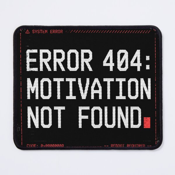 Item preview, Error 404 Motivation Not Found Programmer  designed and sold by Airmiro.