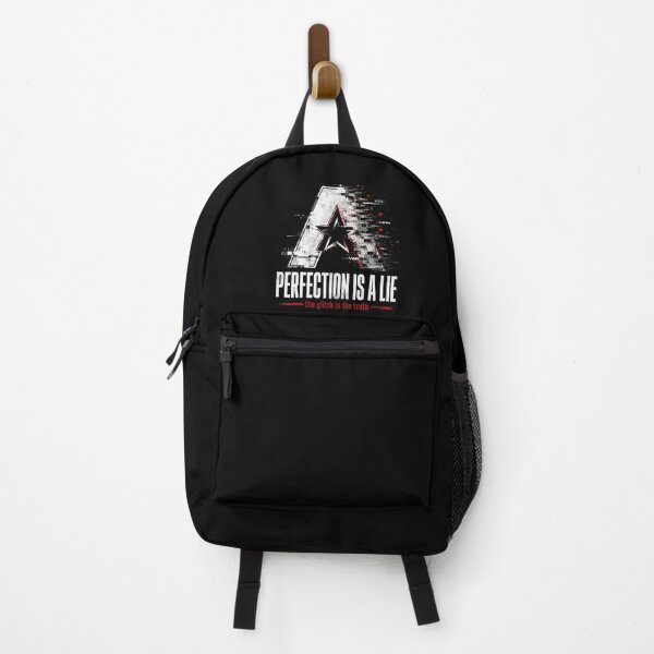 Item preview, Perfection Is A Lie Glitch Statement designed and sold by Airmiro.