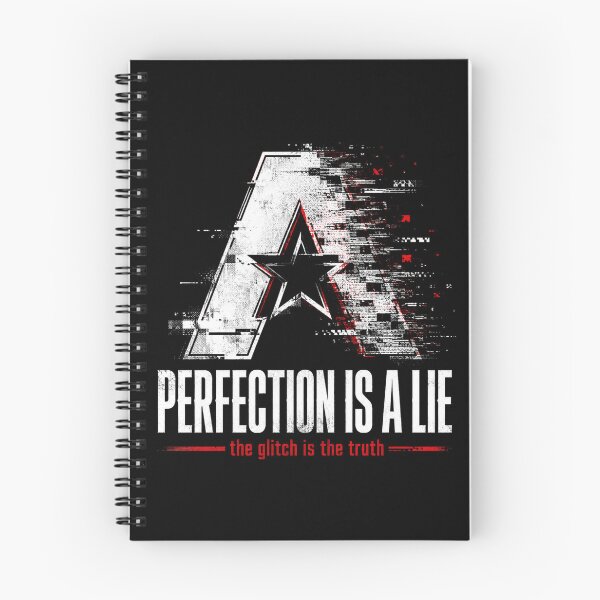Item preview, Perfection Is A Lie Glitch Statement  designed and sold by Airmiro.