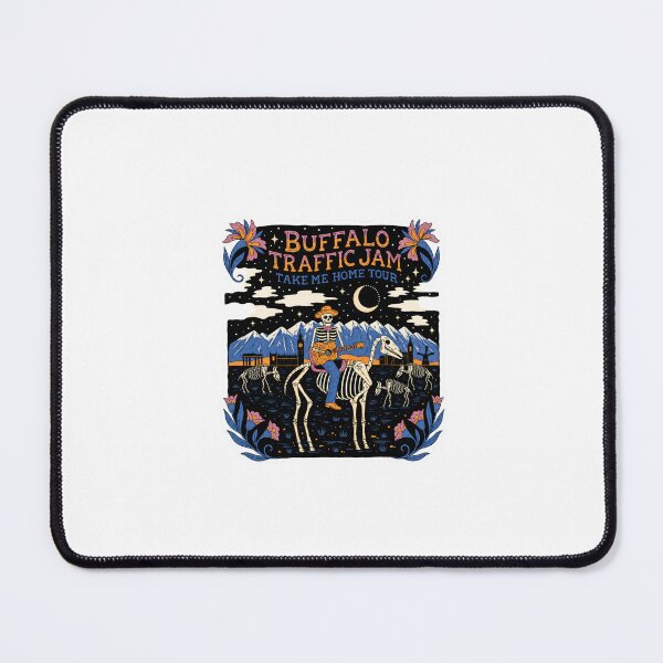 Item preview, Buffalo Traffic Jam Musician Band Artist Graphic designed and sold by FanFueledStickers.