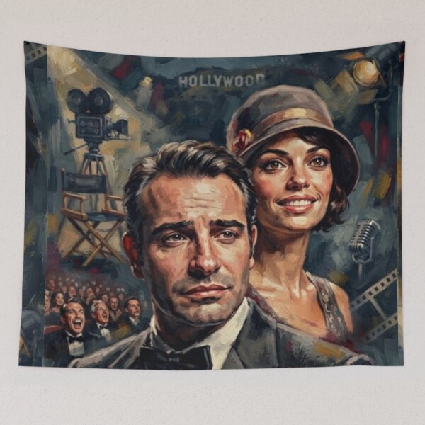 Item preview, The Artist Silent Cinema Fine Art Tribute designed and sold by Art's Diner.