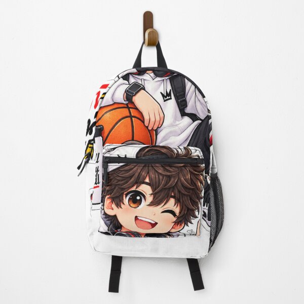 Item preview, Game On Basketball Anime Boy Sticker | Cute Gamer Sports Vibes designed and sold by Genzfirevibes.