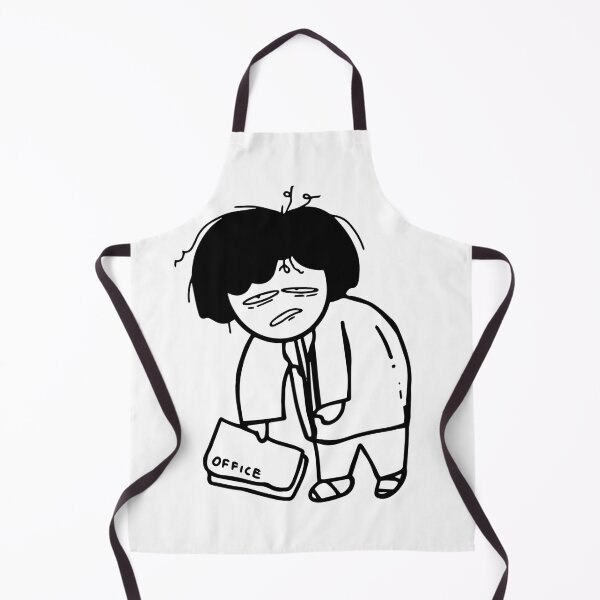Item preview, Exhausted Office Worker Cartoon Doodle designed and sold by Fatma Creates.