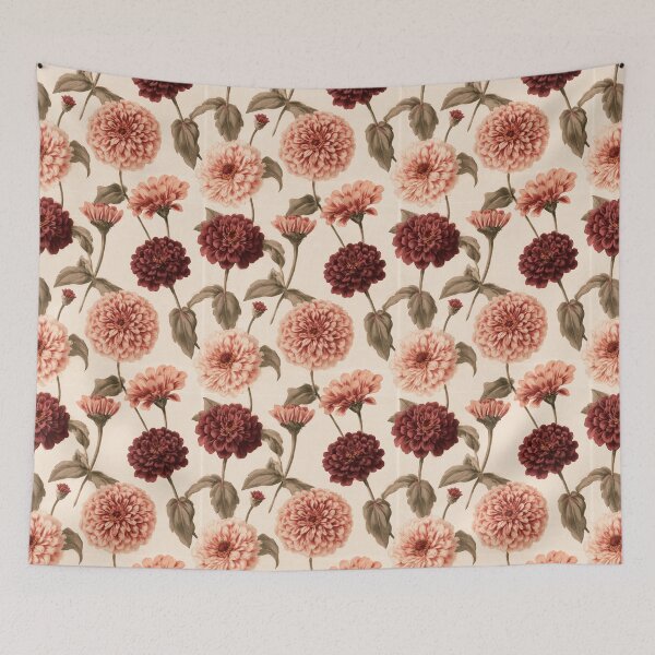 Item preview, Radiant Zinnia - Tropical Flower Pattern - Dads Day Gifts designed and sold by RoyalStarsPatts.