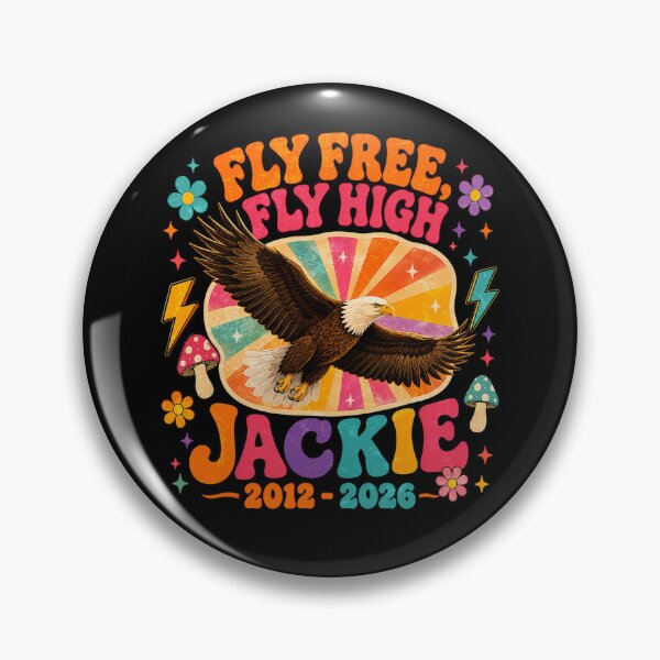 Item preview, Fly Free Fly High Jackie Bald Eagle Memorial designed and sold by watanabeee.