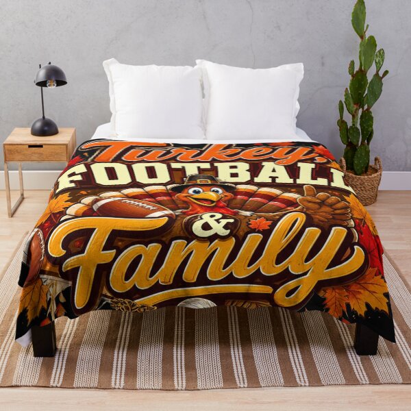 Item preview, Turkey Football & Family - Thanksgiving Celebration designed and sold by DBM Photo Art 1.