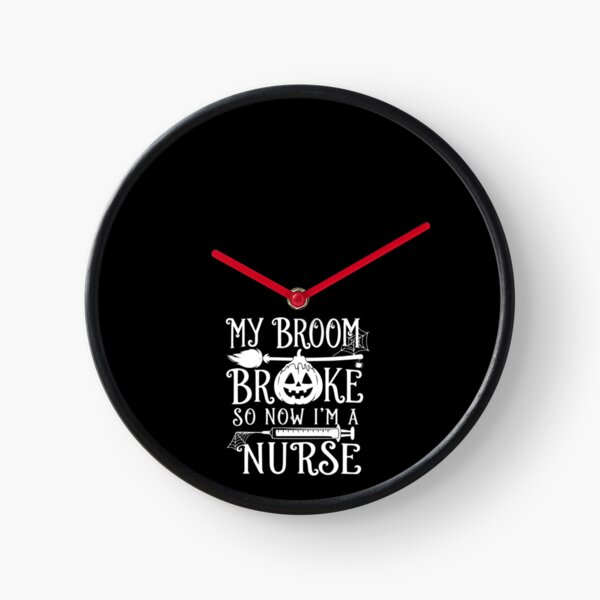 Item preview, NURSE HALLOWEEN my broom broke so now i’m a nurse designed and sold by YNELENT.