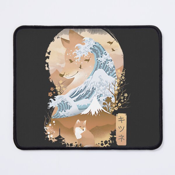Item preview, Kitsune Nature Girl Art | Japanese Fox Spirit Design LIMITED EDITION designed and sold by Geraldo Gonzalez.