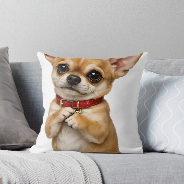 Item preview, Chihuahua with red collar designed and sold by Agnisherl.