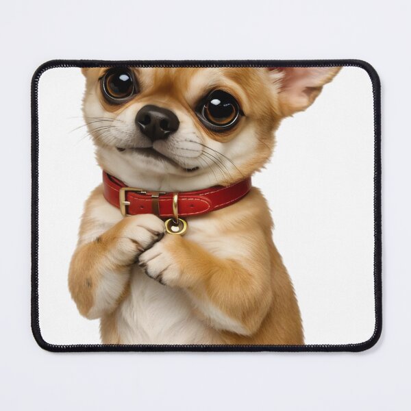 Item preview, Chihuahua with red collar designed and sold by Agnisherl.