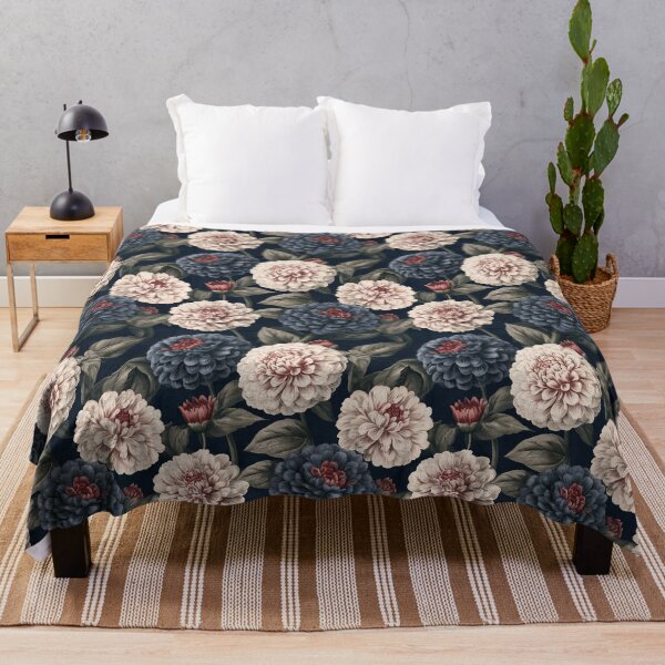 Item preview, Blooming Zinnia Floral - Birth Flower Pattern - Father'S Day Gift Ideas designed and sold by RoyalStarsPatts.