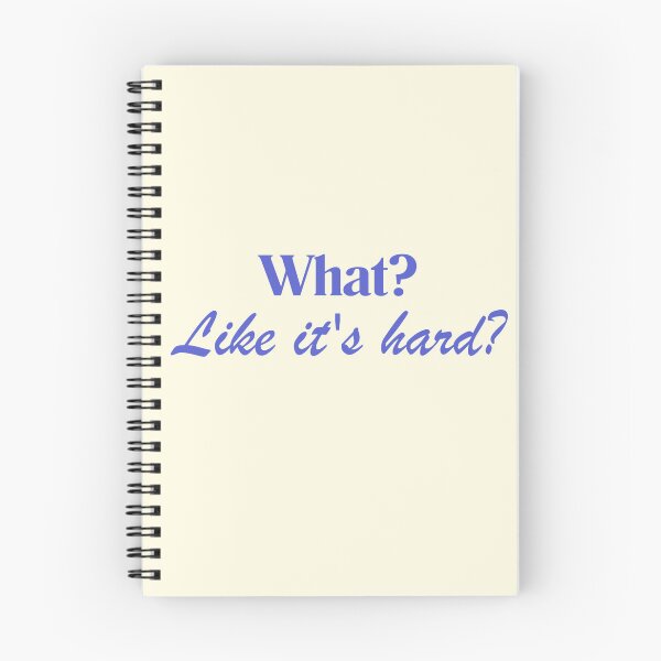 Item preview, What? Like It’s Hard? Navy Blue Sticker | Classic Law School Aesthetic | Future Attorney designed and sold by JusticeForSale.